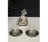 طقم شاي وقهوة 18قطعة **