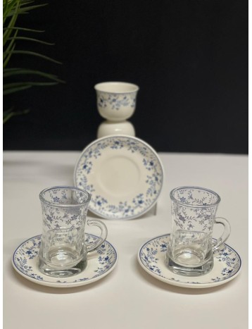 طقم شاي وقهوة 18قطعة 02