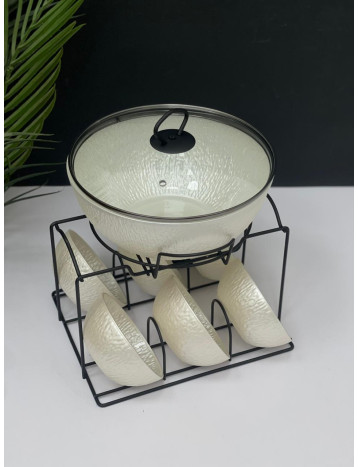 طقم شوربة مع صحون 02