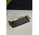 صينية تقديم ذهبي صغيره 