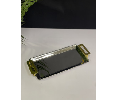 صينية تقديم ذهبي صغيره 