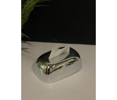علبة مناديل فضي 02