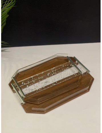 طقم صواني خشبية