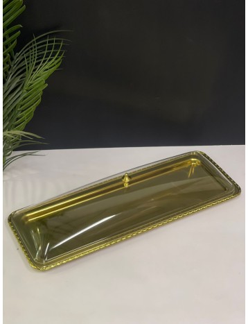 صينية تقديم ذهبي