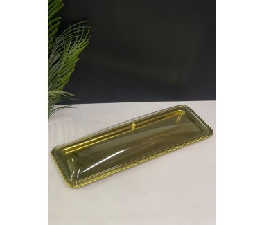 صينية تقديم ذهبي