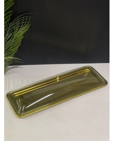 صينية تقديم ذهبي