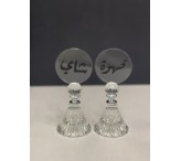 طقم كريستال قهوة وشاي 