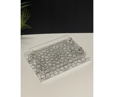 طقم تباسي اكريلك بنقش