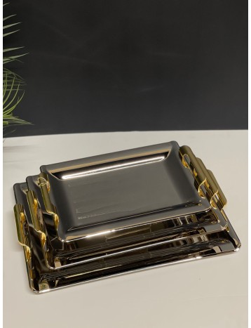 طقم تباسي ذهبي