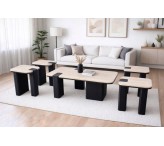 طقم طاولات مكس اسود