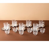 طقم شاي وقهوه كريستال 18 قطعه 03