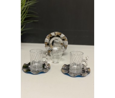 طقم ضيافة 18 قطعة 0077