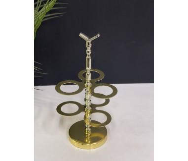 حامل فناجيل مكس ذهبي