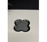 صحن استيل وردة وسط