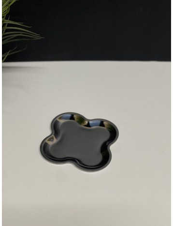 صحن استيل وردة صغير