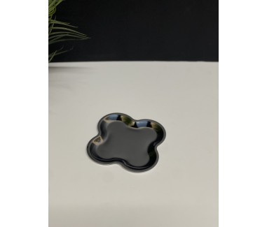 صحن استيل وردة صغير