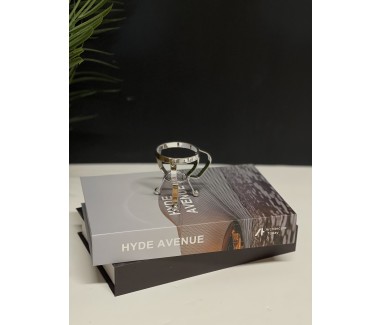 حامل فنجال فضي