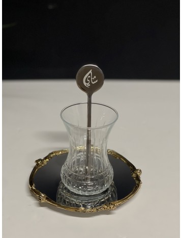 ملعقة بعبارة شاي