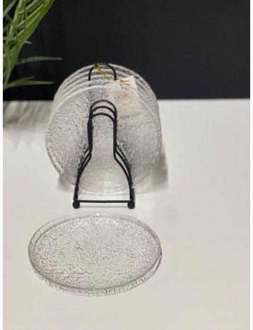 6 صحون مع استاند اسود 03