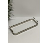 صينية اكريلك فضي طويل