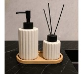 طقم صابون اوف وايت