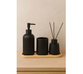 طقم صابون 4 قطع اسود