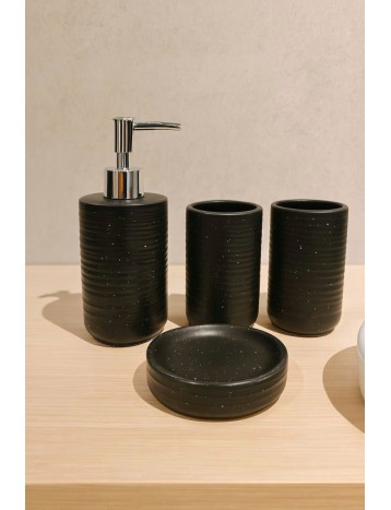 طقم صابون اسود
