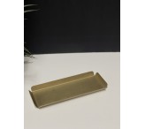 صحن حديد ذهبي كبير