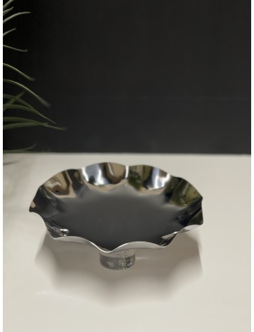 صحن تقديم بقاعدة اكريلك وسط