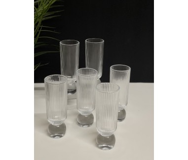 طقم اكواب مخططه