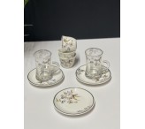 طقم كاسات وفناجيل 36 قطعة مورد 01