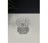 صحن كريستال وسط