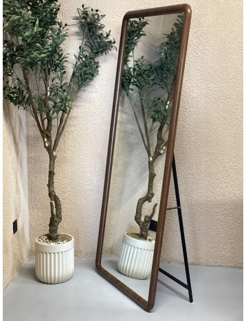 مرايا مستطيل خشبي 