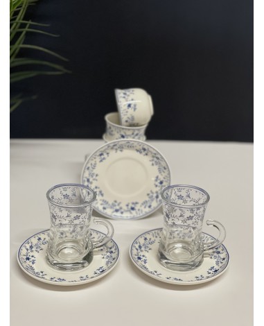 طقم ضيافة 36 قطعه مورد 045