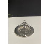 صحن استيل بغطاء صغير 