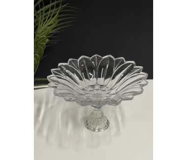 صحن كريستال كبير 