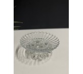 صحن تقديم كريستال وسط