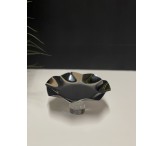 صحن تقديم بقاعدة اكريلك صغير