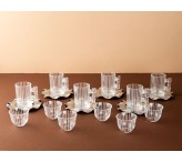 طقم شاي وقهوه كريستال 18 قطعه 02