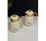 طقم ترامس بنقش ذهبي 