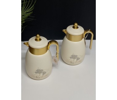 طقم ترامس بنقش ذهبي 