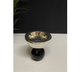 مبخره كريستال بقاعدة اسود