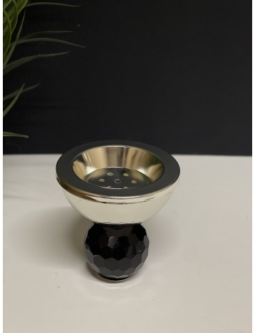 مبخره كريستال بقاعدة اسود