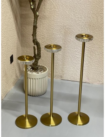 مبخره استقبال ذهبي صغير