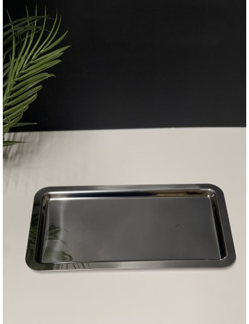 صينية تقديم وسط فضي