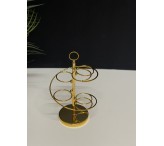 حامل فناجيل ذهبي 034