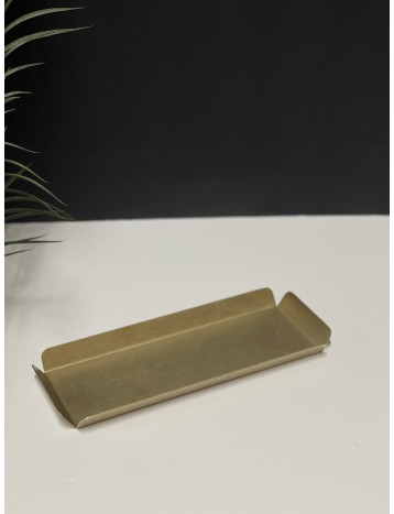 صحن حديد ذهبي صغير 