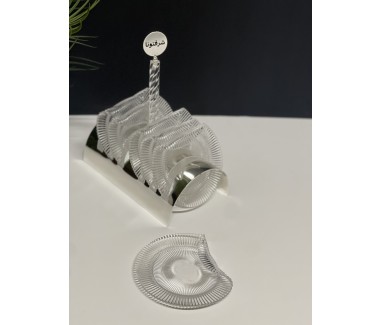 طقم صحون مع استاند شرفتونا 02