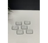 6 صحون ميني مربعة