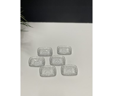 6 صحون ميني مربعة